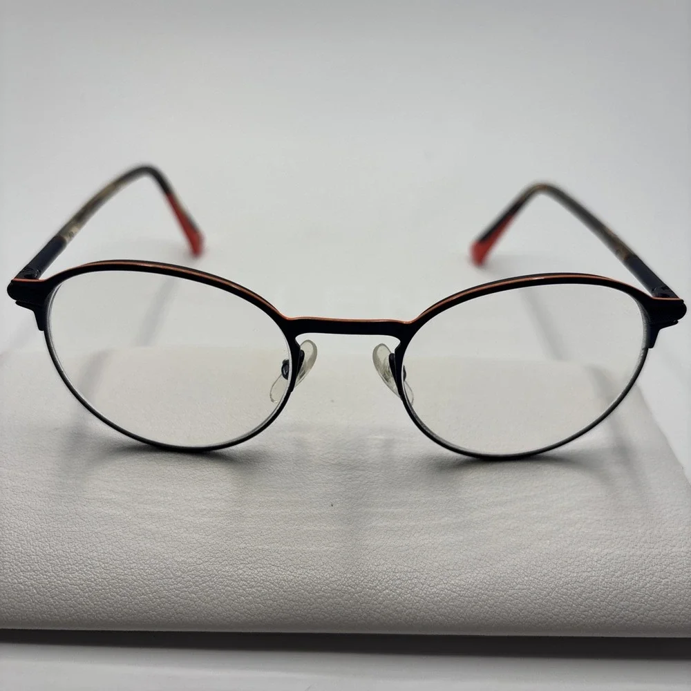Etnia Barcelona GODLEY BLOG Blue/Brown/Orange Eyeglasses Frames 50-21-145 #C392